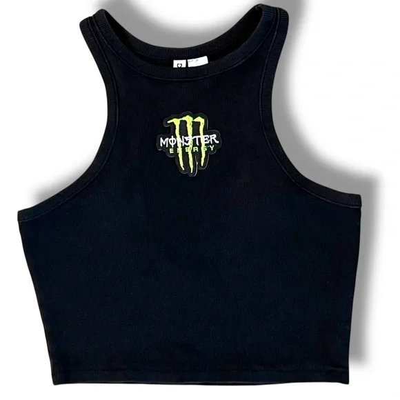 トップス S BLACK EYE PATCH OG LABEL CROPPED TANK HIBISCUS OG LABEL CROPPED TANK PINK – BlackEyePatch